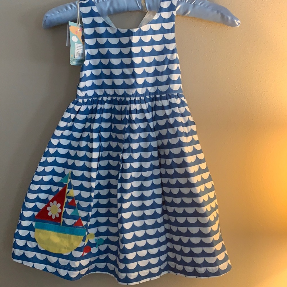 NWT Frugi sailboat dress